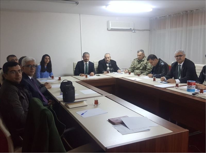 ´Afet Müdahale Planı´ değerlendirildi