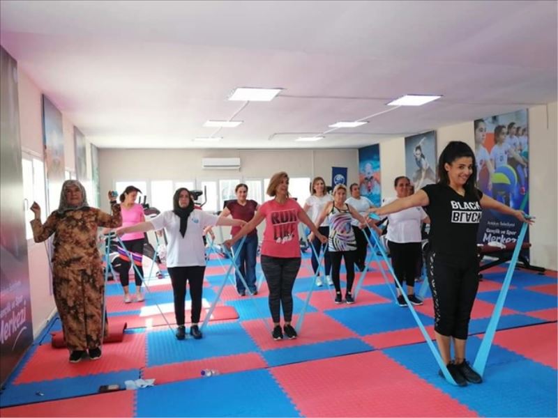 Kadınlara ücretsiz spor kursu