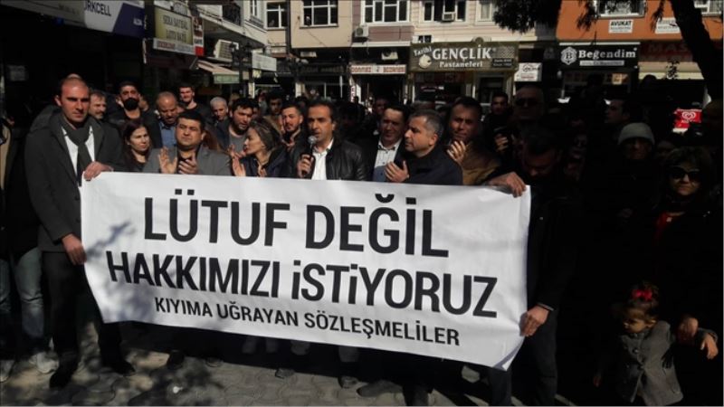 Sözleşmesi uzatılmayanlardan ´ortak açıklama´