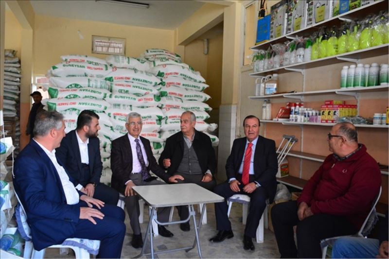 Güven, Akçalı´yı ziyaret etti