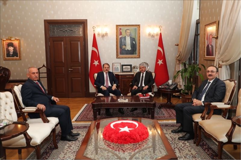Bakan yardımcısının vali ziyareti