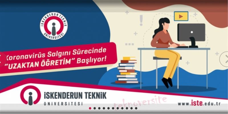 Uzaktan Öğretim İSTE´de de Pazartesi başlıyor!
