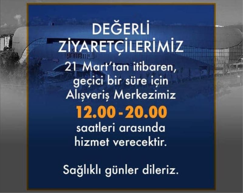 AVM´lerde süre sınırlaması