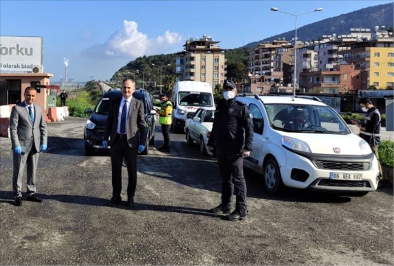 Kaymakam Yönden önlemleri denetledi