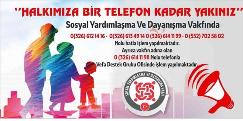 Sosyal yardım için başvuru mesajla