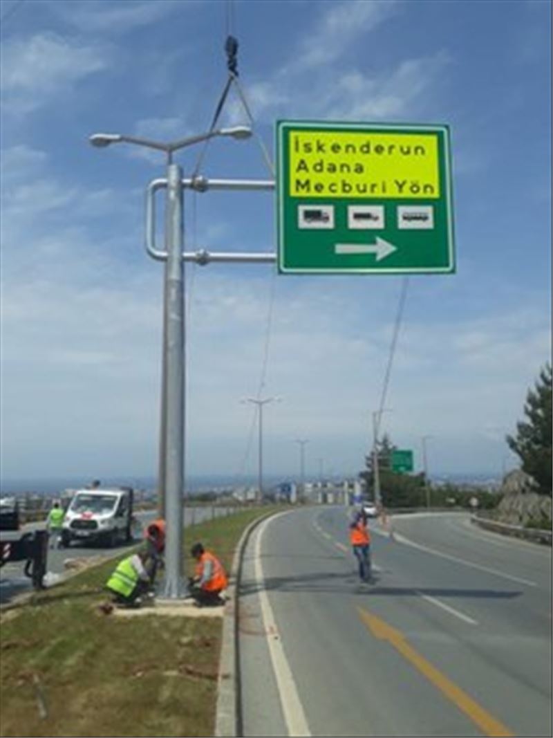 Ağır vasıtaların girişi yasak!