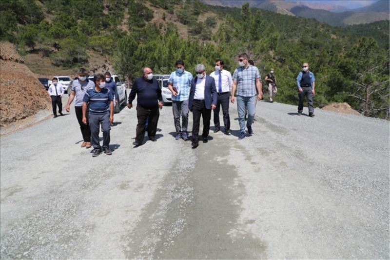 Samandağ-Arsuz yolunda inceleme