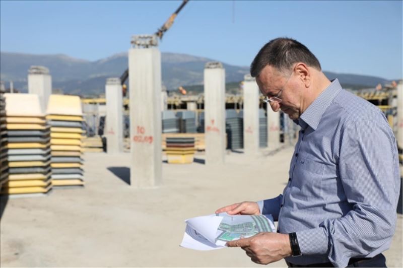 EXPO alan inşaatını inceledi