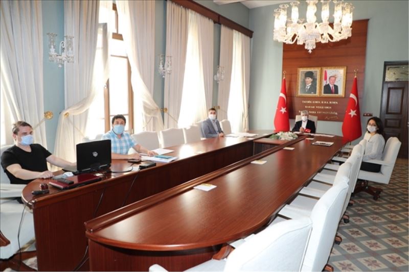 Madenli Su Sporları Merkezi´ni görüştüler
