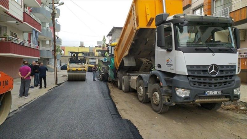 Denizciler´de asfaltlama