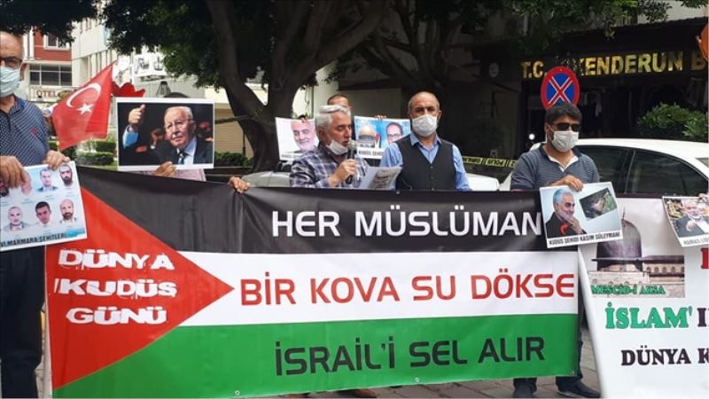 İskenderun´da Dünya Kudüs Günü