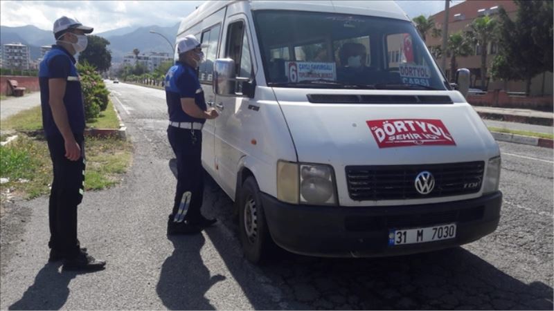 HBB´den toplu taşımada maske denetimi