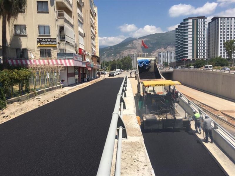 İlave rampa tamamlanıyor