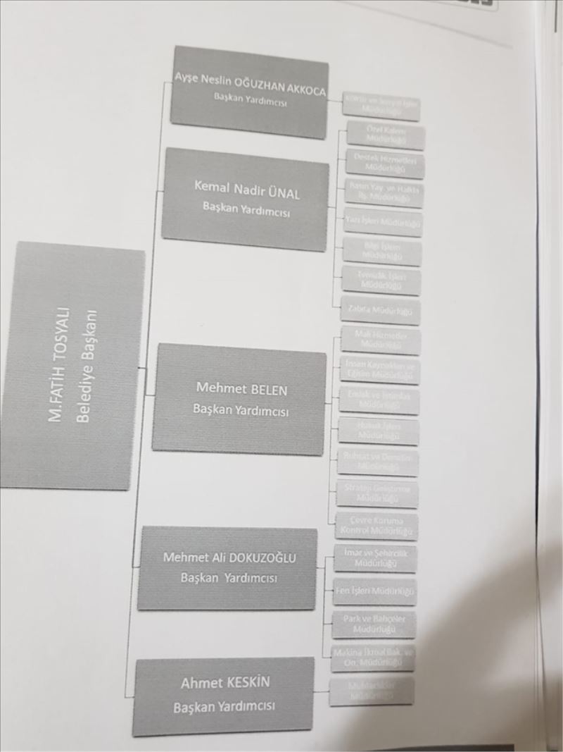 Başkan yardımcılarının sorumluluk dağılımı yeniden