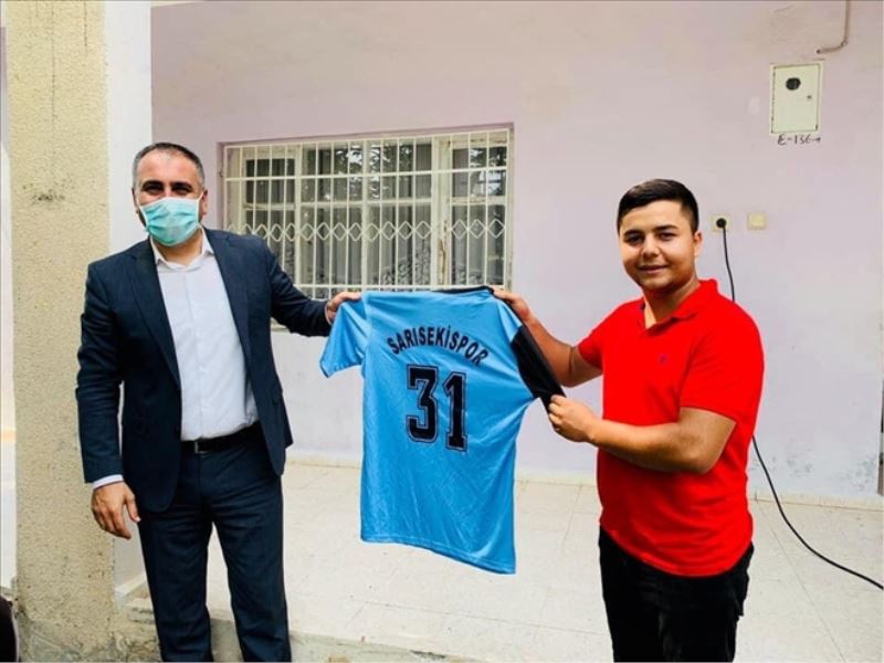 Milletvekili Kaşıkçı´ya Sarıseki forması