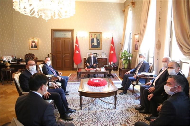 Kazakistan Büyükelçisinin Hatay ziyareti