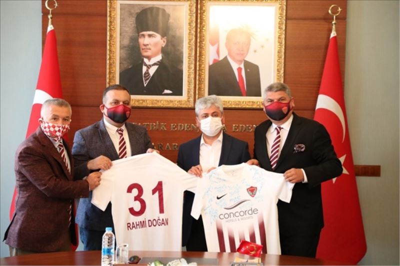Vali Doğan: Süper Lig´de de Hatayspor kalıcı olacaktır