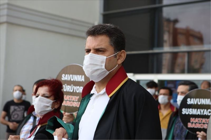 Hatay Barosu Başkanı Ekrem Dönmez´e 1 saatlik gözaltı