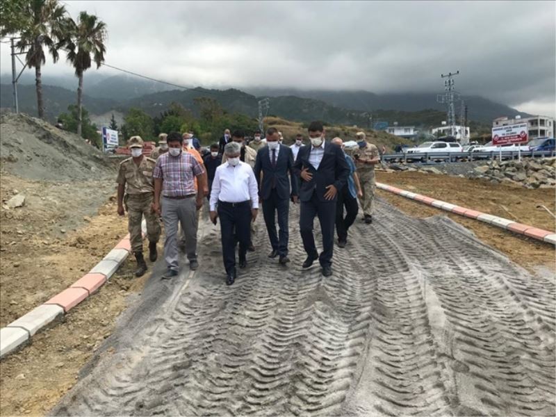 Deniz yolunda açılış öncesi inceleme