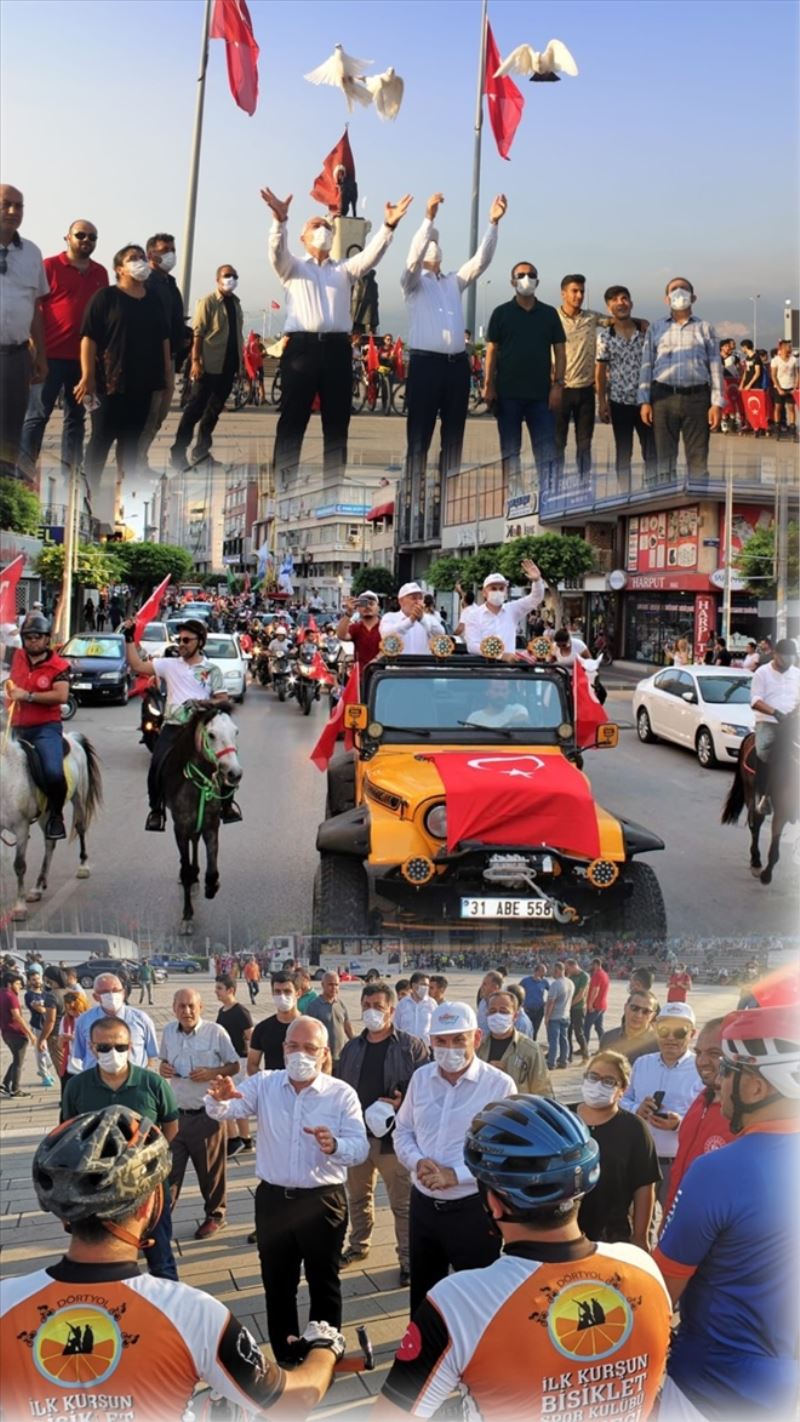 5 Temmuz için güvercinler uçuruldu