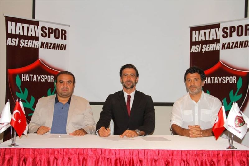 Hatayspor, Erdoğan´la sözleşme imzaladı