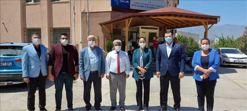 AKP heyetinin kurum ziyareti