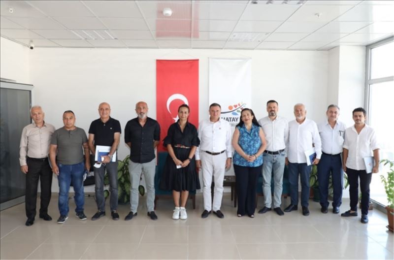 Belediyespor yönetiminin HBB ziyareti