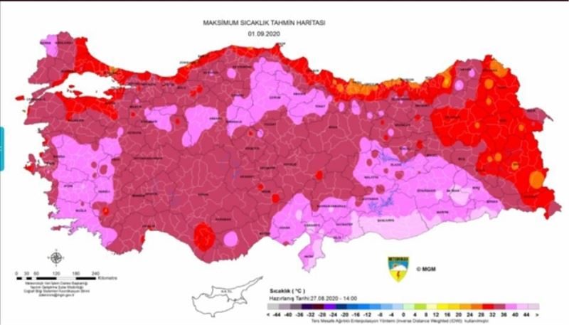 Meteorolojiden ´sıcak hava´ uyarısı