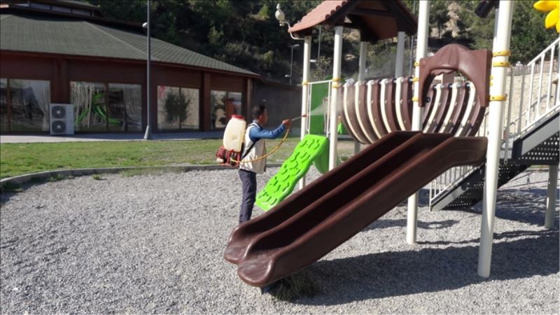Büyükşehirden dezenfeksiyon çalışması