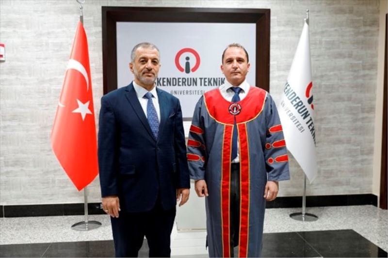 Prof. Depçi İSTE Rektörlüğüne resmen atandı