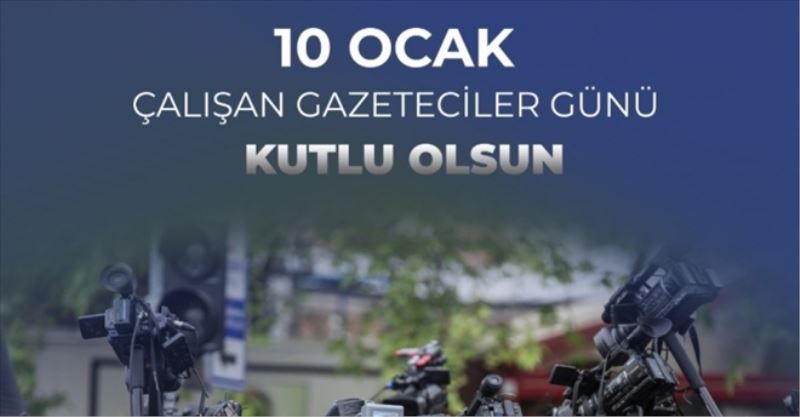 ‘Çalışan Gazeteciler Günü´ kutlandı
