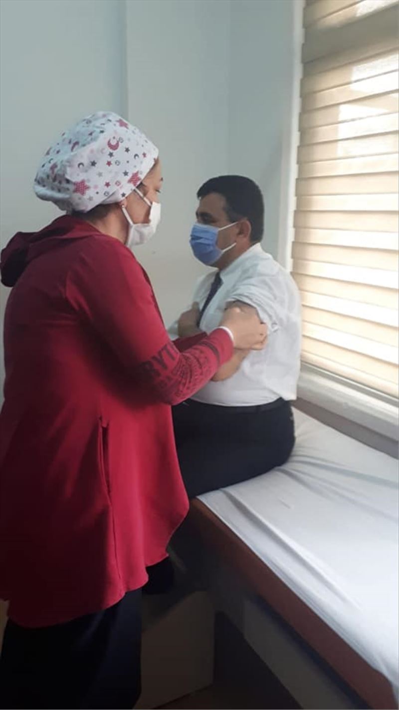 Aşılama başladı