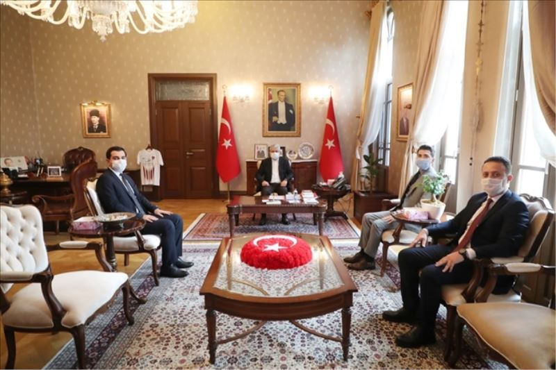 Kaymakam adaylarının vali ziyareti