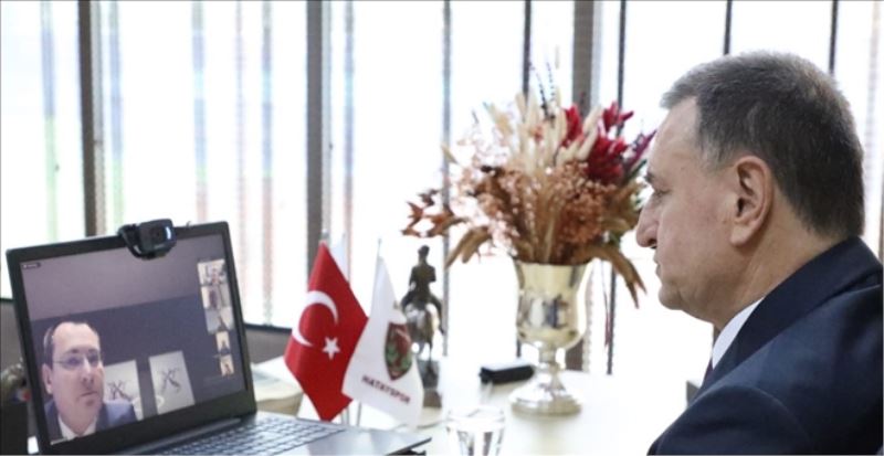 Kardeş şehirlerin başkanları EXPO için görüştü