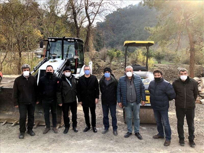 Belen´e yeni iş makinası