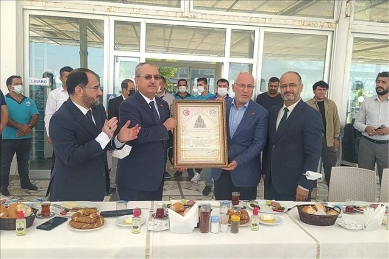 Tosyalı, din görevlileriyle buluştu