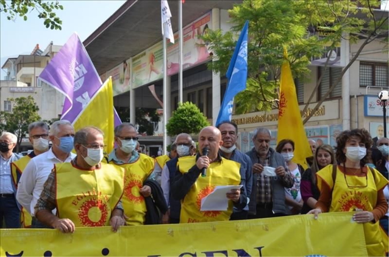 Eğitimcilerden bütçe eylemi