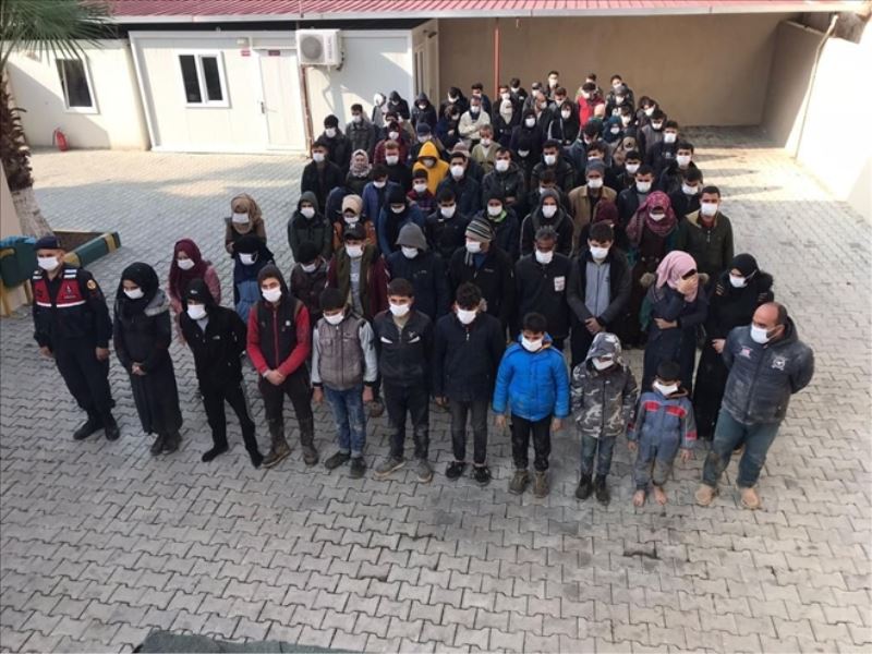 228 göçmen yakalandı
