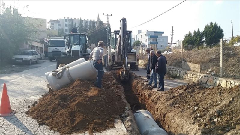 Belen´e yağmur suyu hattı