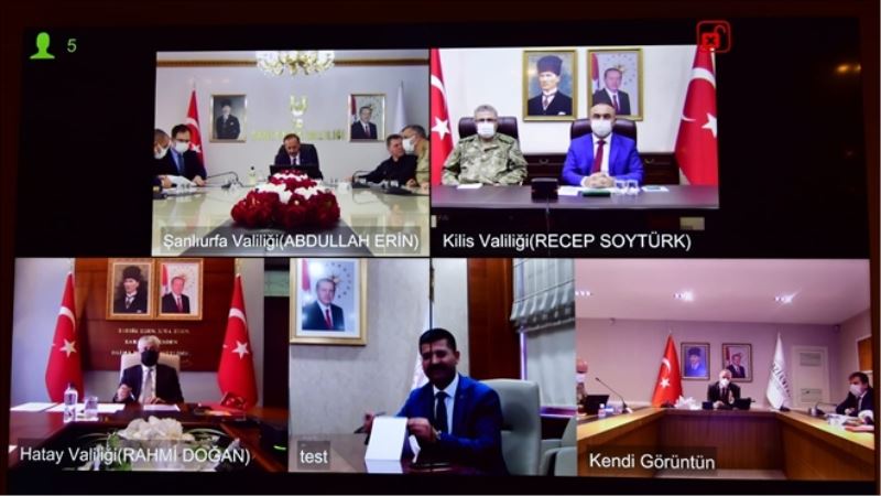 Bölge valilerinden Suriye değerlendirmesi