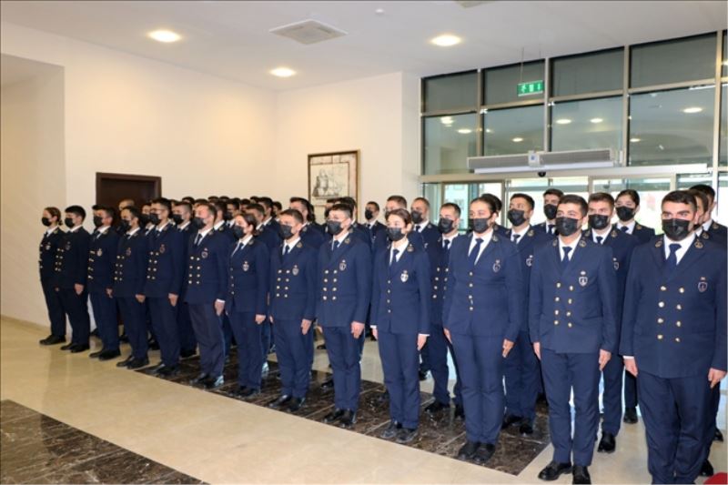 Denizcilik öğrencileri meslek yemini etti