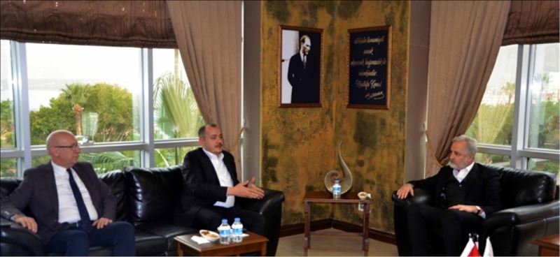 AKP başkanı Güven´den oda ziyareti