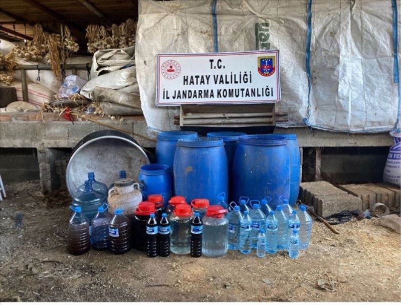 Hatay´da ´el yapımı içki´ operasyonu