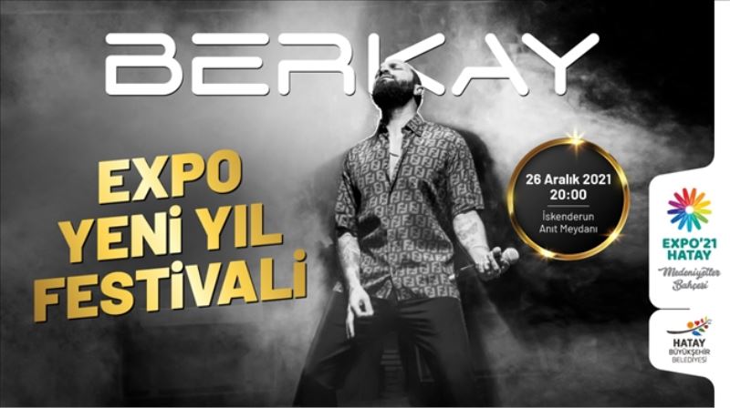 Berkay, pazar günü sahne alacak