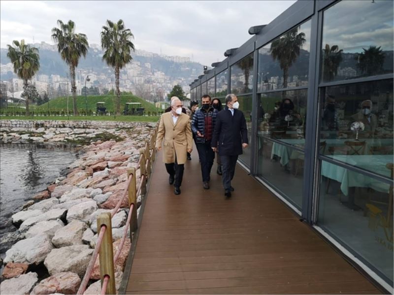 Seka Parkı´nda model incelemesi
