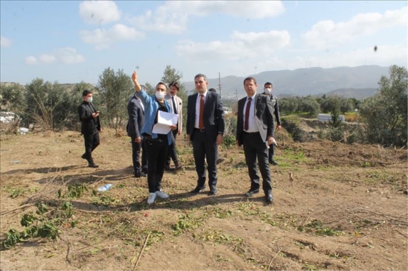Büyükşehirden Samandağ ziyareti