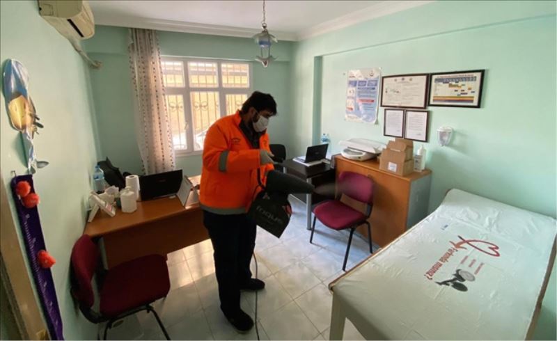 Samandağ´da korona mücadelesi sürüyor
