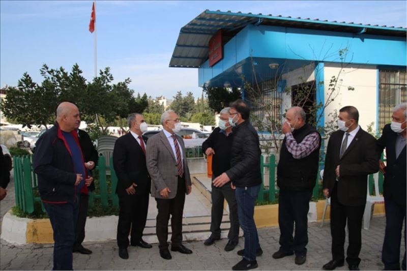 Tosyalı: Muhtarlarla uyum içinde çalışıyoruz