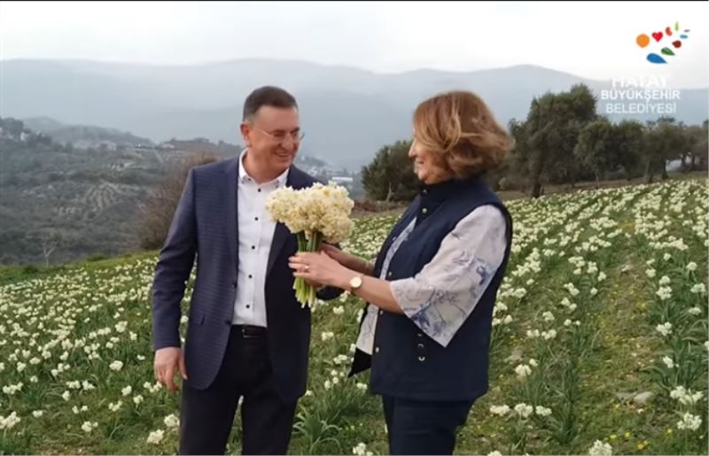 HBB´nın 14 Şubat tercihi nergis oldu