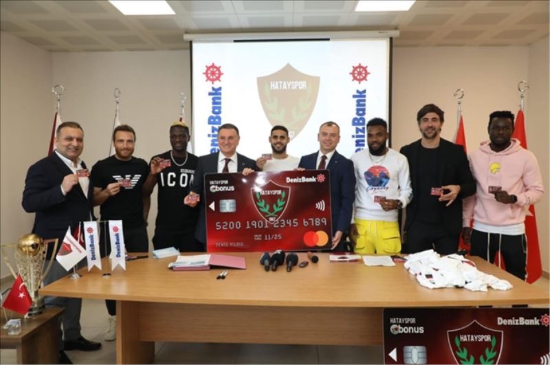 Hatayspor´a özel kredi kartı